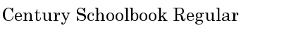 Download Century Schoolbook Font