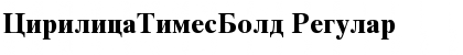 Download CirilicaTimesBold Font