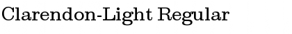 Download Clarendon-Light Font