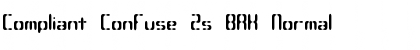 Download Compliant Confuse 2s BRK Font