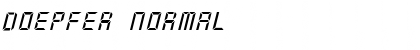 Doepfer Normal Font