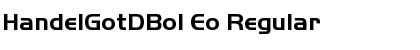 Download HandelGotDBol Eo Font