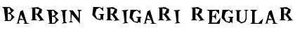 Download Barbin Grigari Font