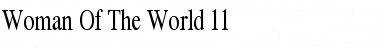 Download Woman Of The World  11 Font