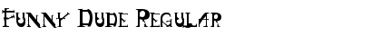 Funny Dude Regular Font