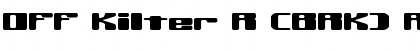 Download Off Kilter R (BRK) Font