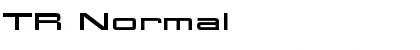 TR Normal Font