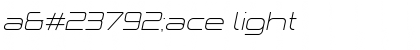 Download a峰ace light Font