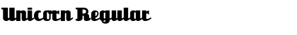 Unicorn Regular Font