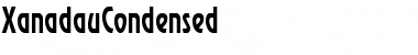 XanadauCondensed Regular Font