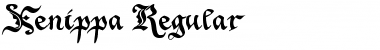 Xenippa Regular Font