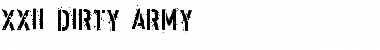 Download XXII-ARMY Font