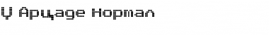 X_Arcade Normal Font