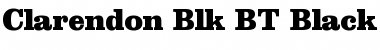 Download Clarendon Blk BT Font