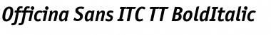 Download Officina Sans ITC TT Font