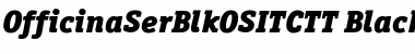 Download OfficinaSerBlkOSITCTT Font