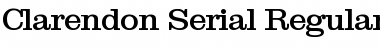 Download Clarendon-Serial Font