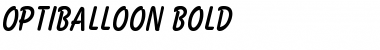 Download OPTIBalloon Font