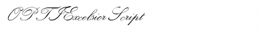 Download OPTIExcelsiorScript Font