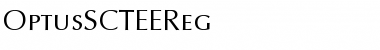 Download OptusSCTEEReg Font