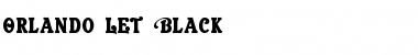Orlando LET Black Plain Font