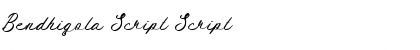 Download Bendhigola Script Font