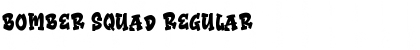 Bomber Squad Regular Font