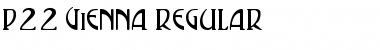 P22 Vienna Regular Regular Font
