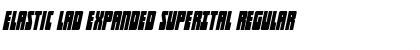 Download Elastic Lad Expanded SuperItal Font