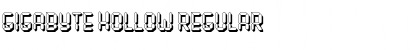 Download Gigabyte Hollow Font