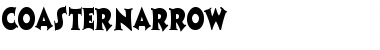 CoasterNarrow Regular Font