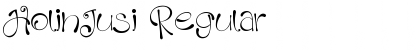 HolinJusi Regular Font