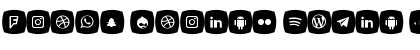 Download Icons Social Media 5 Font