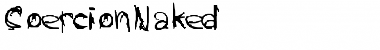 Download CoercionNaked Font