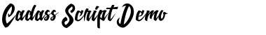 Cadass Demo Regular Font