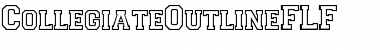 Download CollegiateOutlineFLF Font