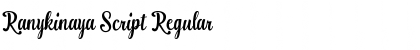 Download Ranykinaya Script Font