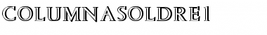 ColumnaSolDRe1 Regular Font