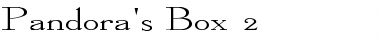 Download Pandora's Box 2 Font