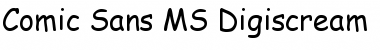 Download Comic Sans MS Digiscream Font