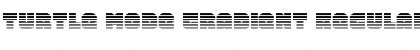 Download Turtle Mode Gradient Font