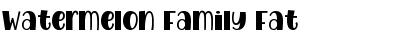 Download Watermelon Family Font