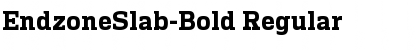 Download EndzoneSlab-Bold Font