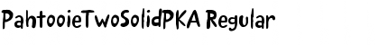 Download PahtooieTwoSolidPKA Font