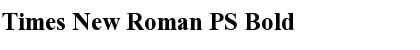 Times New Roman PS Font