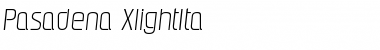 Download Pasadena-XlightIta Font