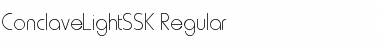 ConclaveLightSSK Regular Font