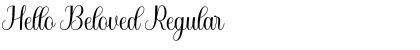 Download Hello Beloved Font