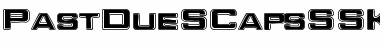 PastDueSCapsSSK Regular Font