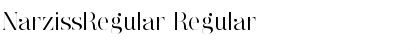 Download NarzissRegular Font